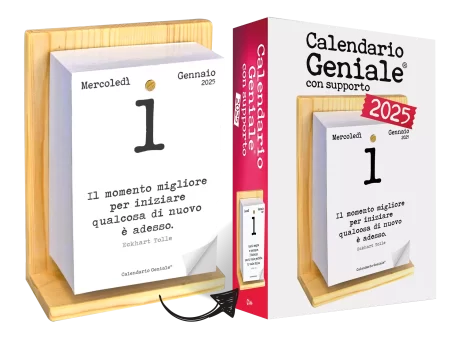 Calendario Geniale 2025 - Con supporto e scatola